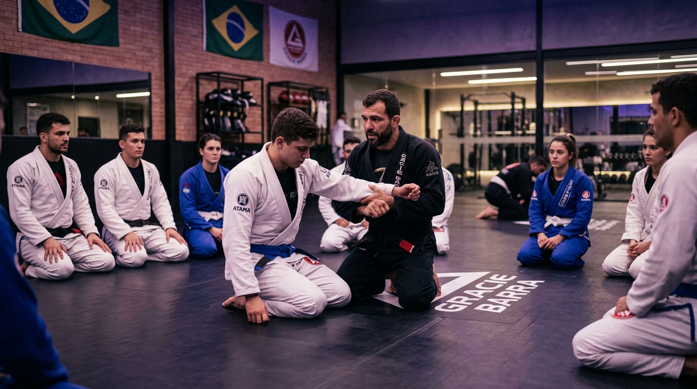 Brazilian Jiu-Jitsu (BJJ) training at Budofy martial arts academy